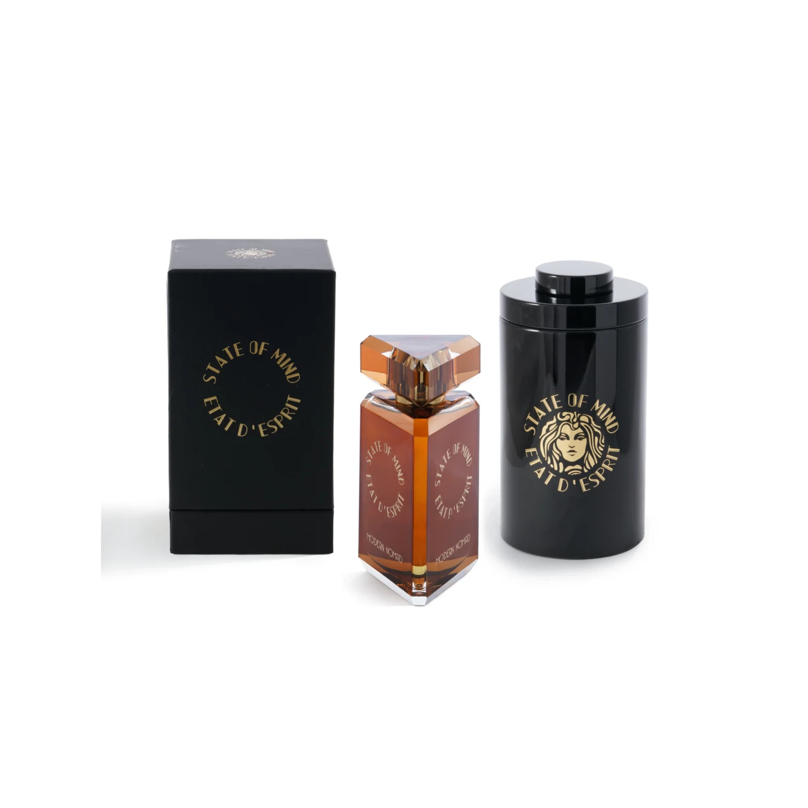 State of Mind Modern Nomad manufacturer bottle.