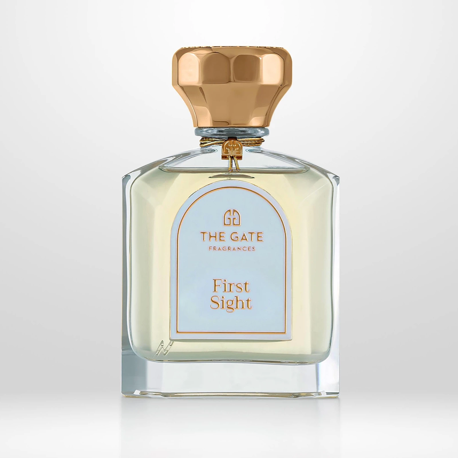 The Gate Fragrances First Sight manufacturer bottle.