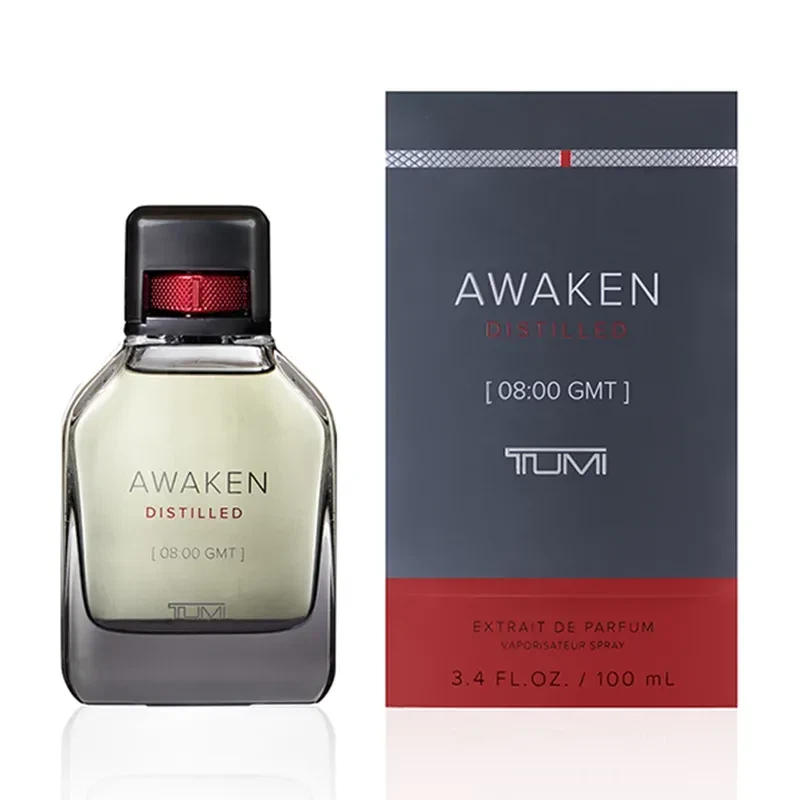 Tumi Awaken Distilled 08:00 GMT manufacturer bottle.