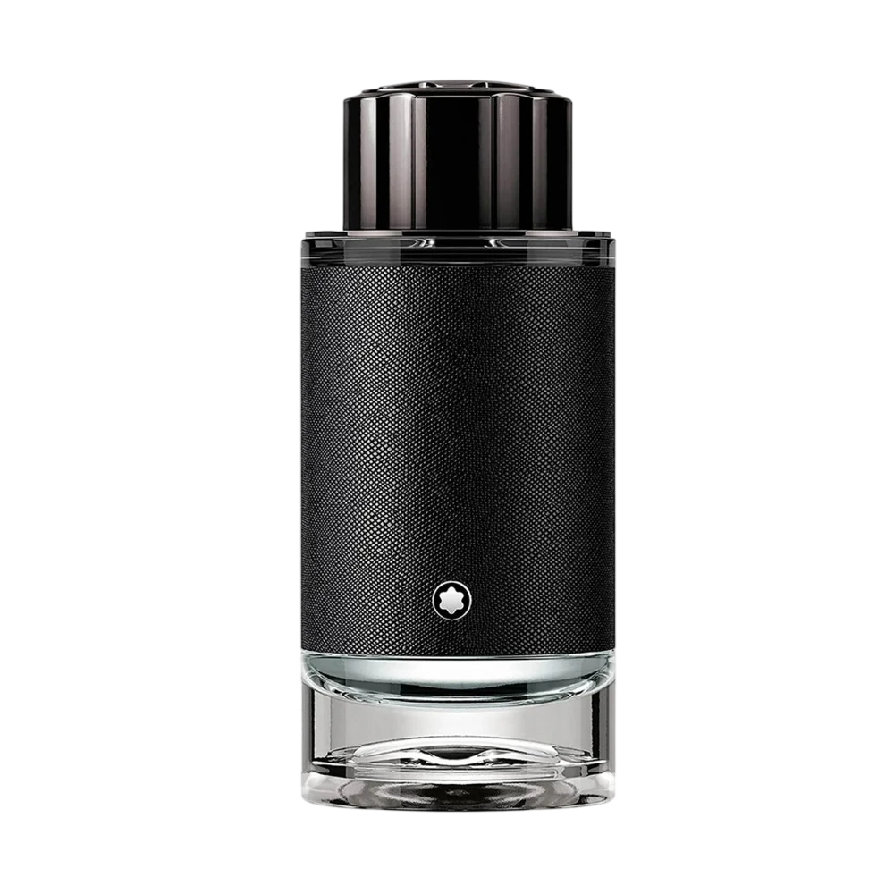 Montblanc Explorer manufacturer bottle, used to identify the fragrance.