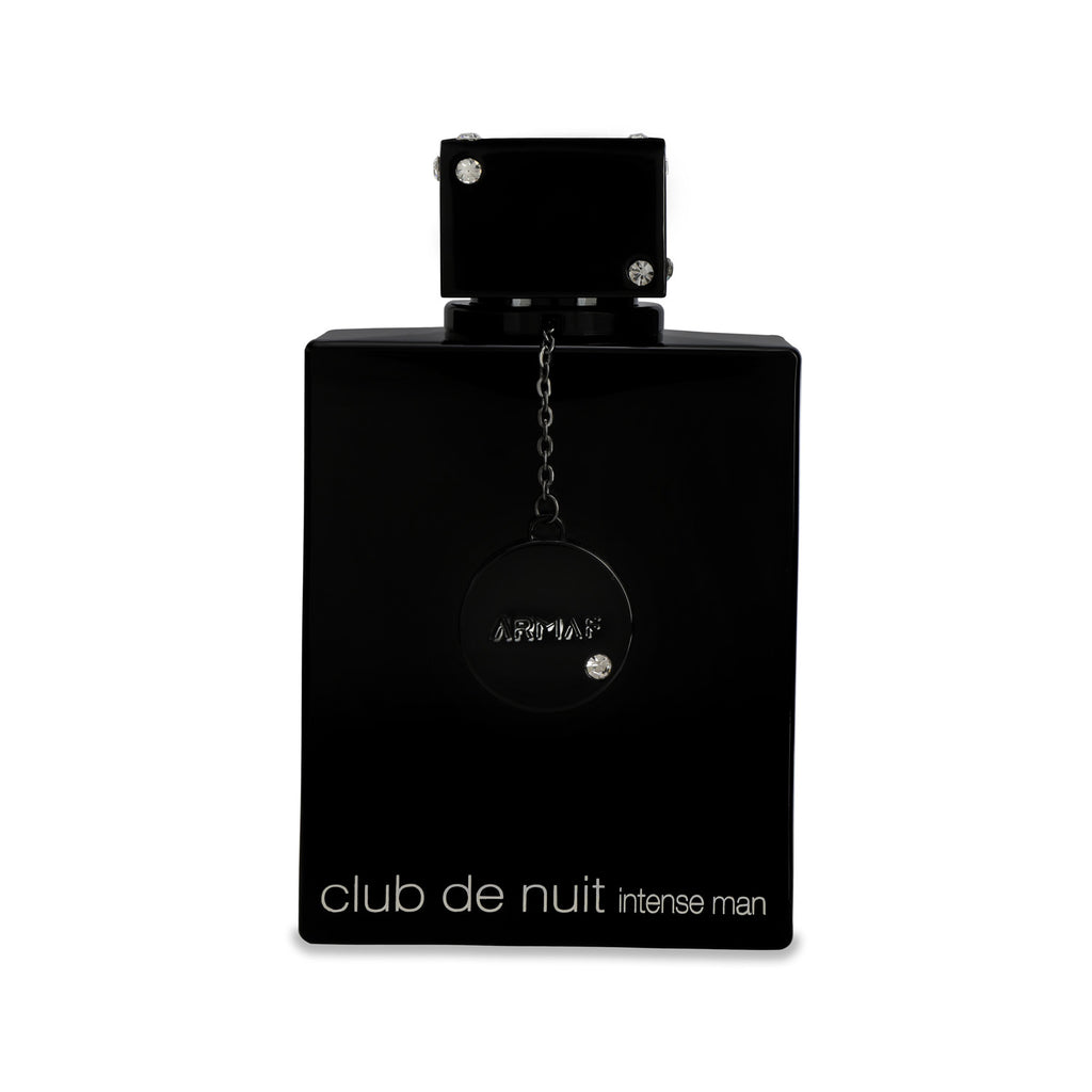 Original Armaf Club de Nuit Intense Man bottle, shown to identify the source fragrance (not the decant)